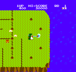 Dig Dug II - Trouble in Paradise Screenshot 1